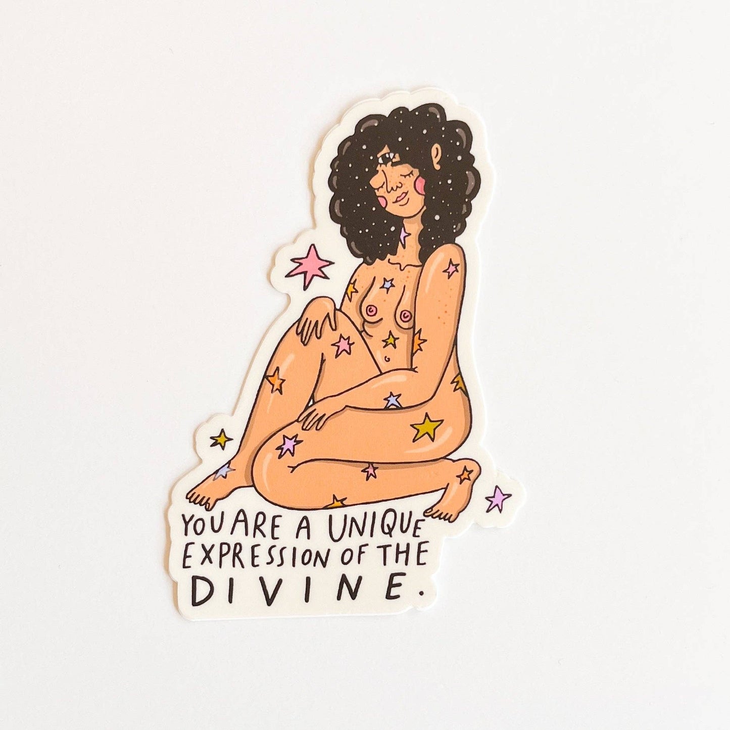 You Are A Unique Expression of the Divine Sticker