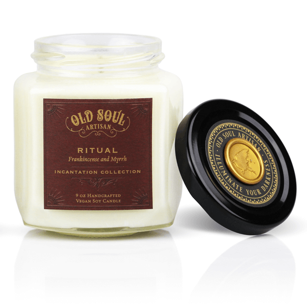 Ritual - 9oz Soy Candle - Inspired by Herbal Folklore