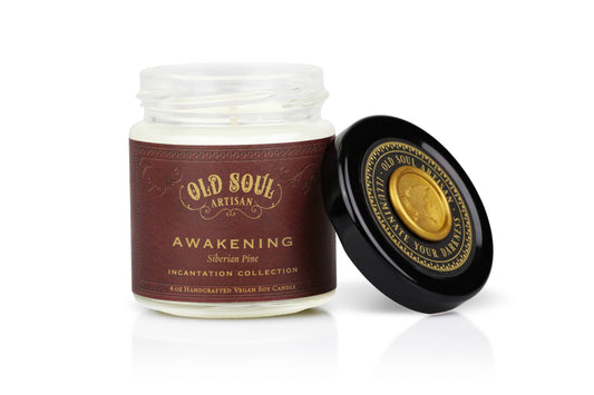 Awakening - 4oz Soy Candle - Inspired by Herbal Folklore