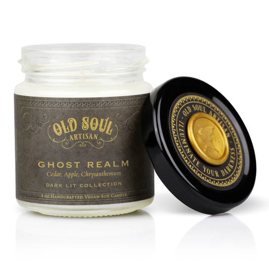 Ghost Realm - 4oz Soy Candle - Fantasy Literature Inspired