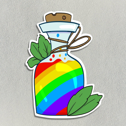 Rainbow Potion Sticker